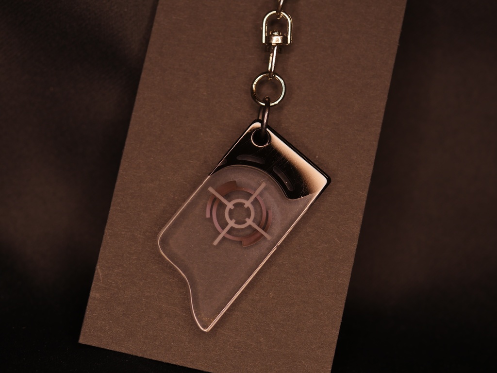 【ブルーアーカイブ】煌めくヘイローキーホルダー ver.カリン