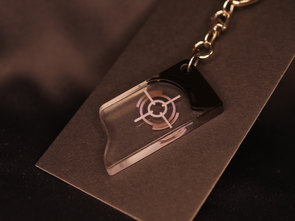 【ブルーアーカイブ】煌めくヘイローキーホルダー ver.カリン