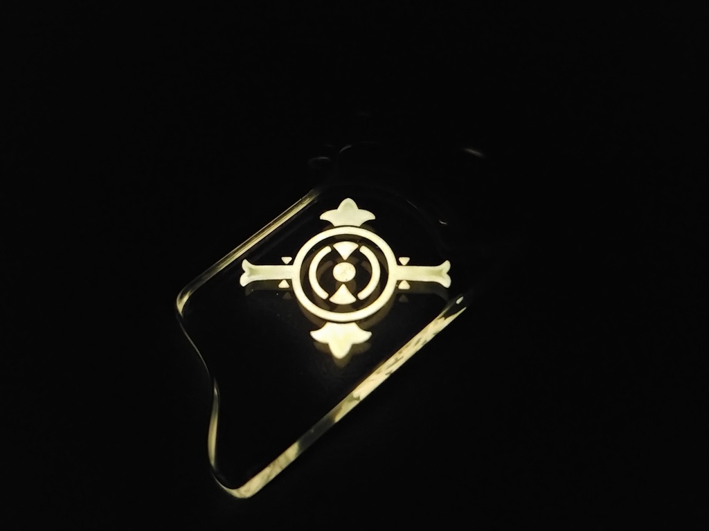 【ブルーアーカイブ】煌めくヘイローキーホルダー ver.セリナ