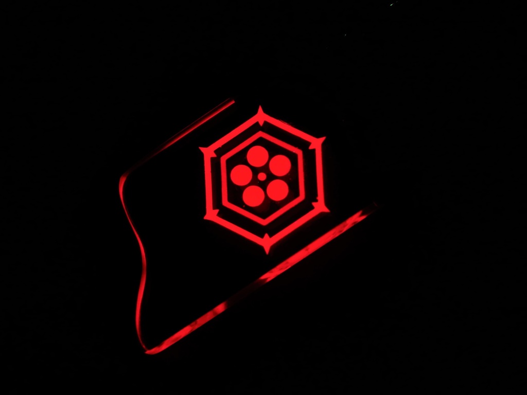 【ブルーアーカイブ】煌めくヘイローキーホルダー ver.ツバキ