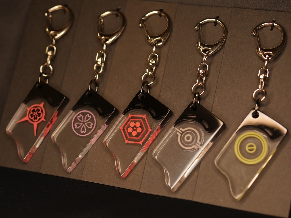 【ブルーアーカイブ】煌めくヘイローキーホルダー ver.イズナ