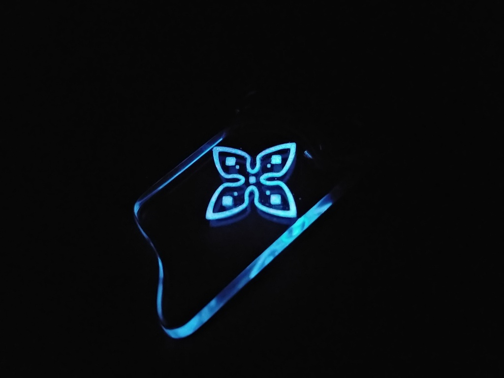 【ブルーアーカイブ】煌めくヘイローキーホルダー ver.シュン