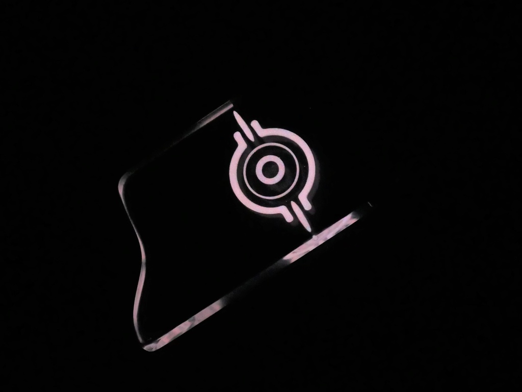 【ブルーアーカイブ】煌めくヘイローキーホルダー ver.ホシノ