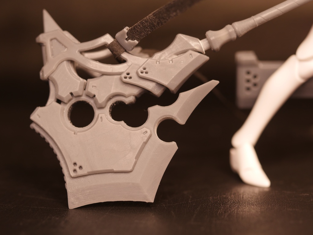 【1/12スケール】修祓斧 鋼穿(コウセン)