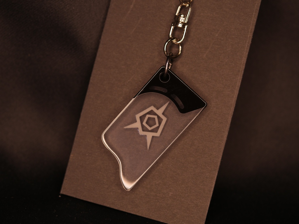 【ブルーアーカイブ】煌めくヘイローキーホルダー ver.カヨコ