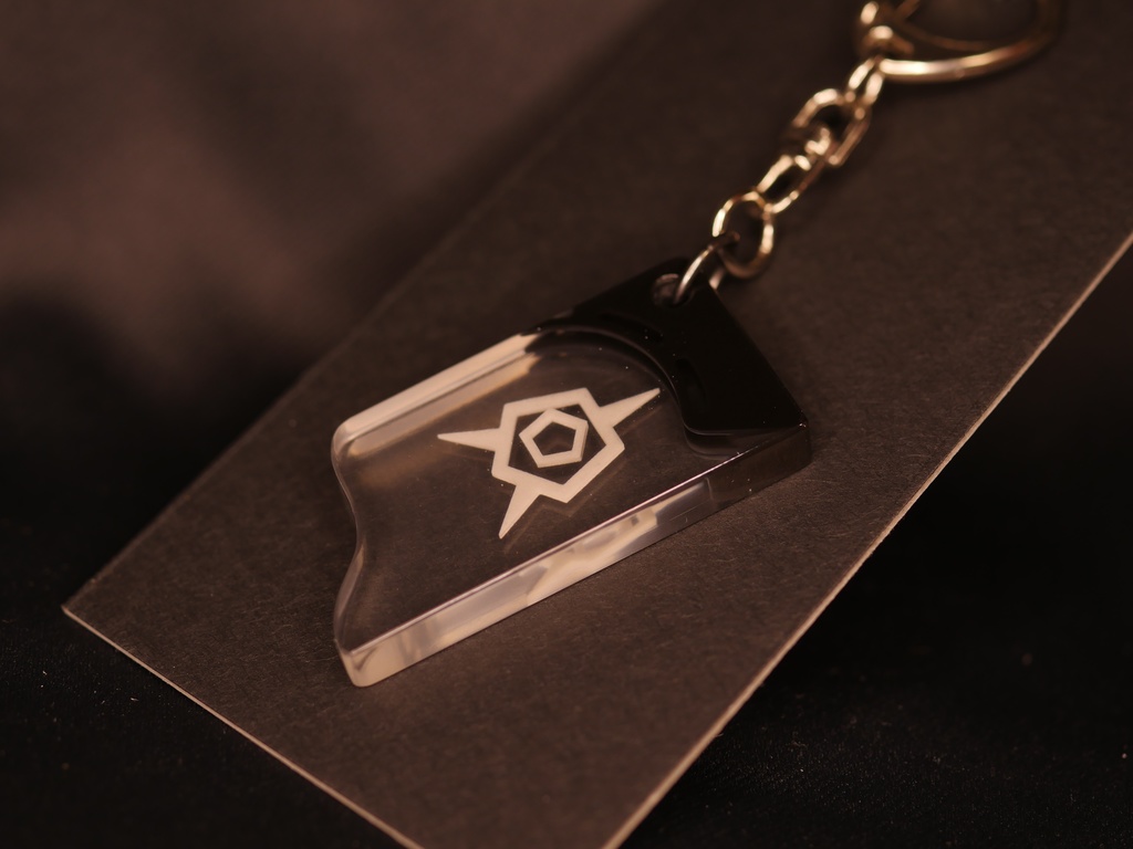 【ブルーアーカイブ】煌めくヘイローキーホルダー ver.カヨコ