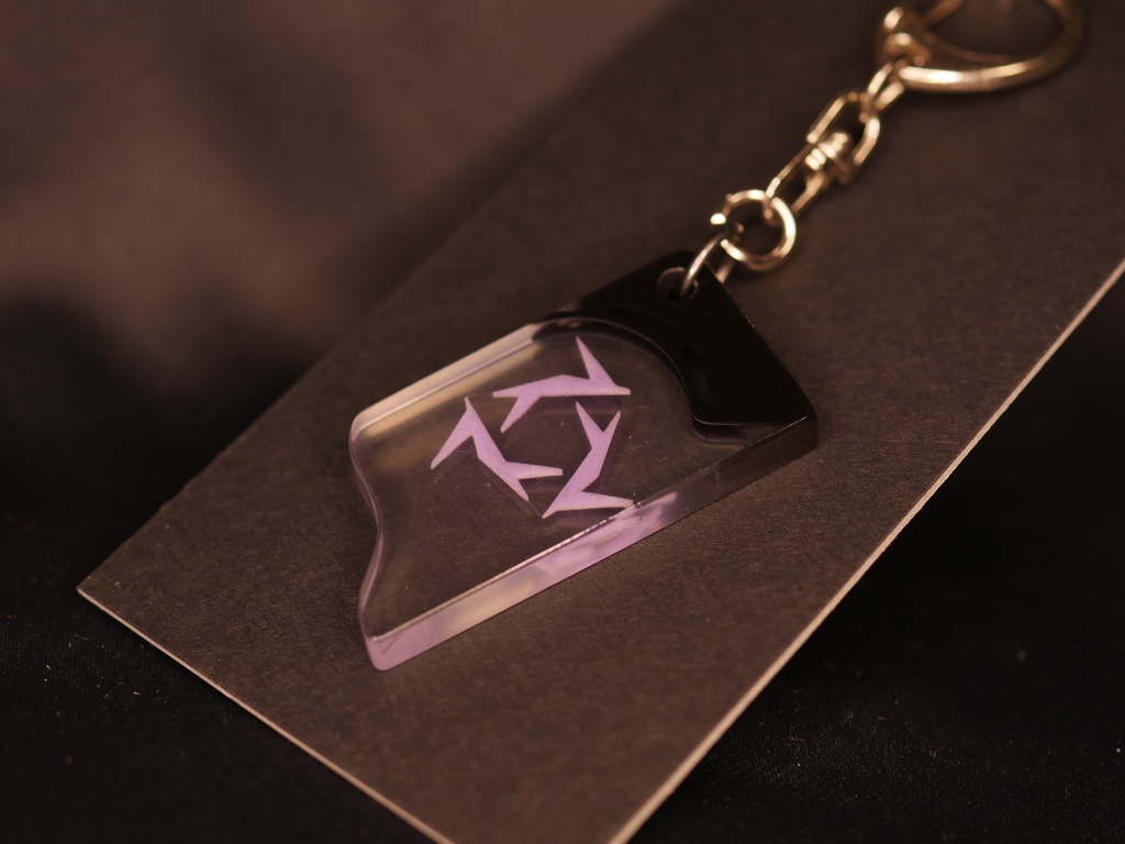 【ブルーアーカイブ】煌めくヘイローキーホルダー ver.ハルカ