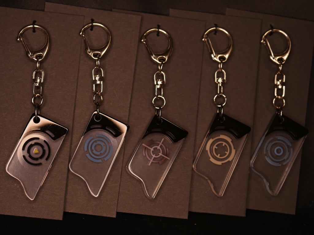 【ブルーアーカイブ】煌めくヘイローキーホルダー ver.アスナ