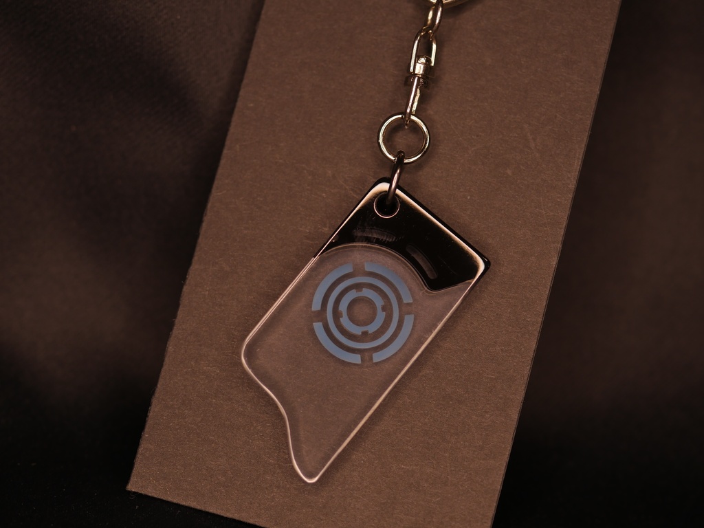 【ブルーアーカイブ】煌めくヘイローキーホルダー ver.アスナ