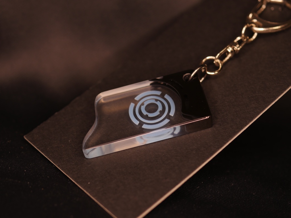 【ブルーアーカイブ】煌めくヘイローキーホルダー ver.アスナ