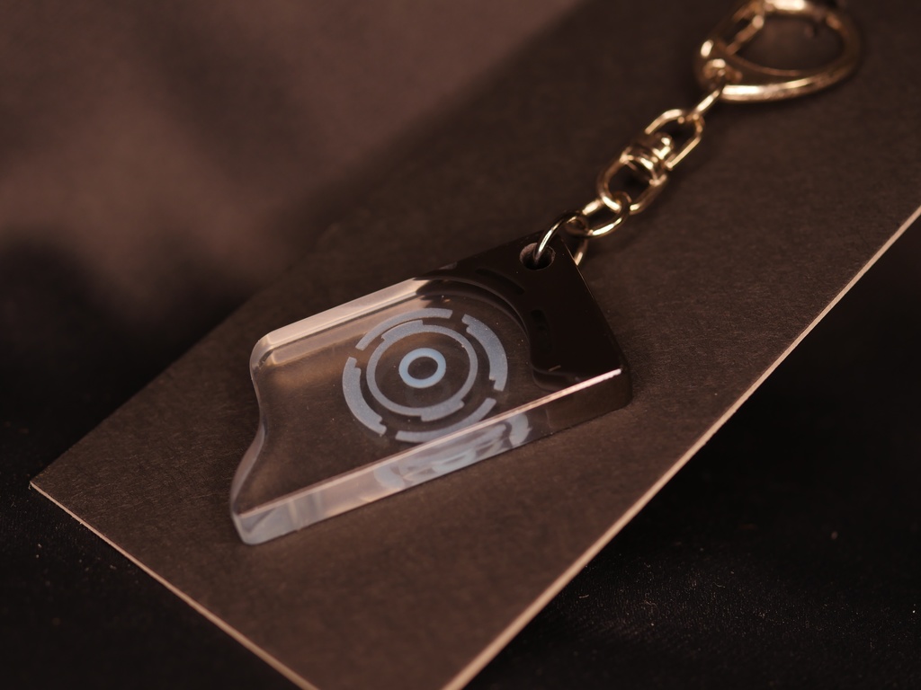 【ブルーアーカイブ】煌めくヘイローキーホルダー ver.トキ