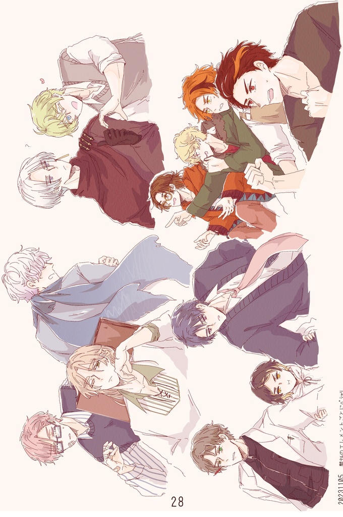 自創作イラストまとめ本1