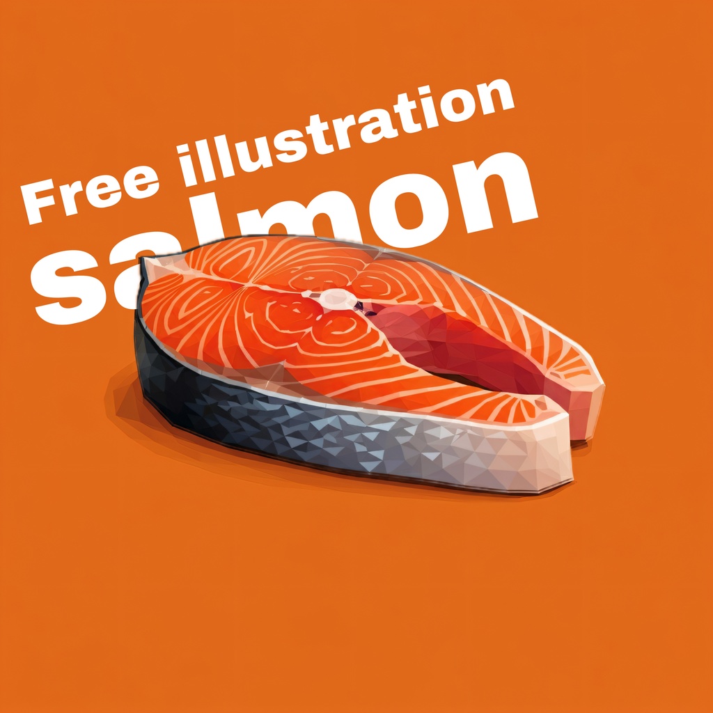 サーモン　イラスト(852105)