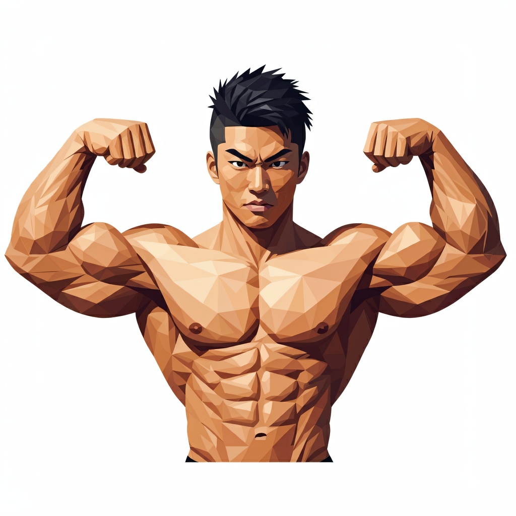 筋トレ男子 イラスト(955797)