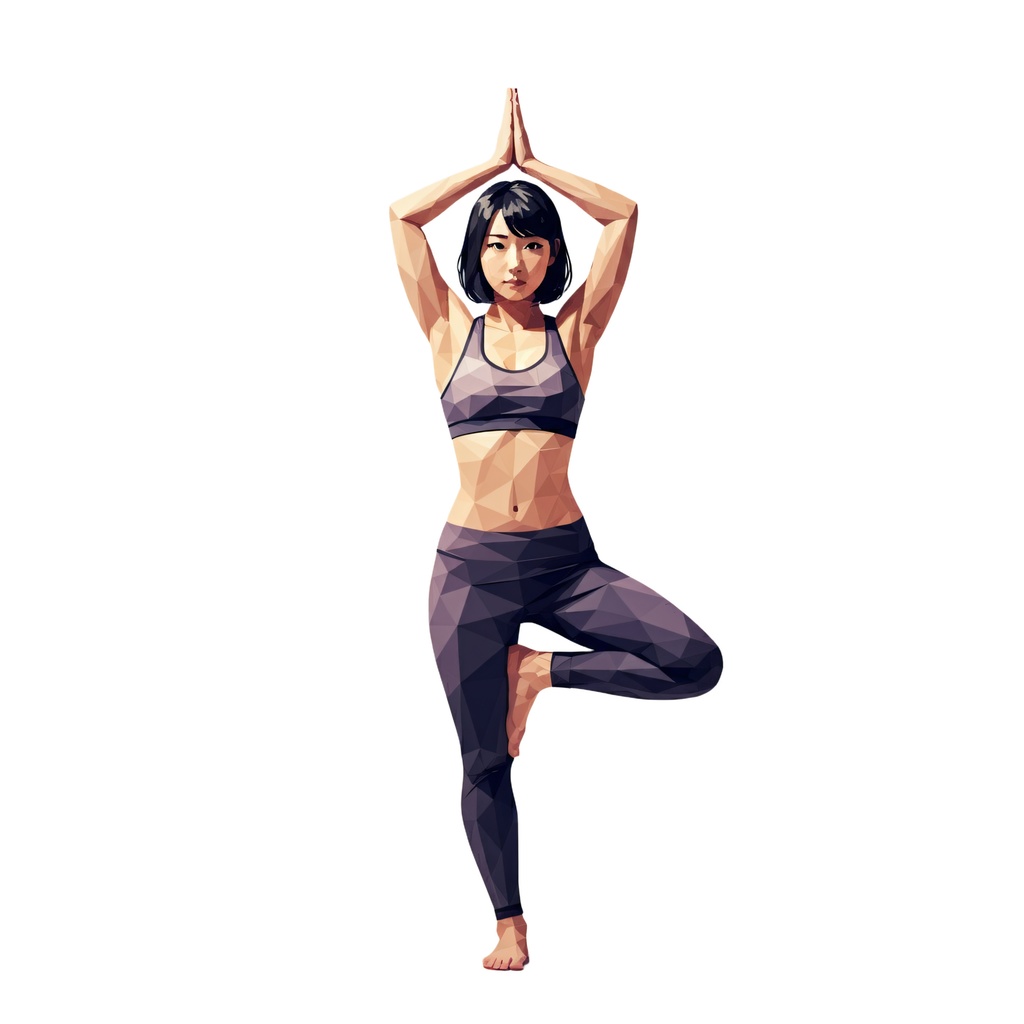 ヨガ イラスト(987543)