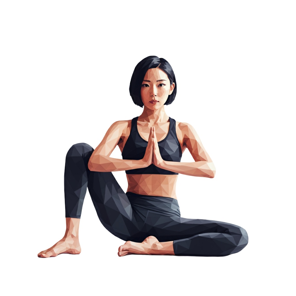 ヨガ イラスト(987543)