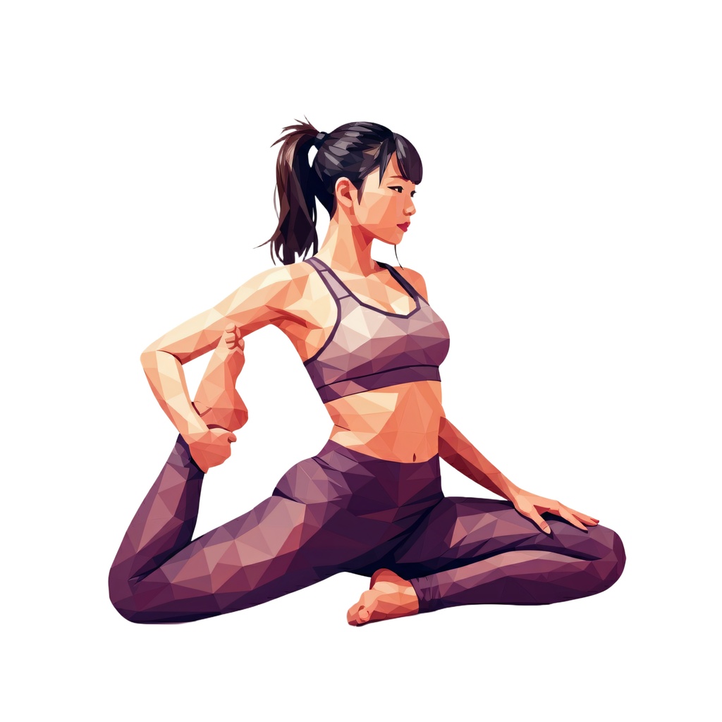 ヨガ イラスト(987543)