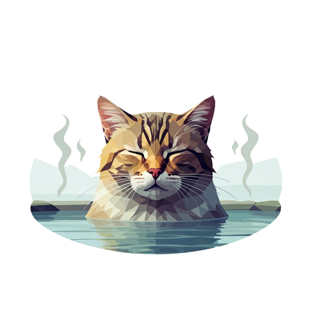 温泉動物2 イラスト(971167)