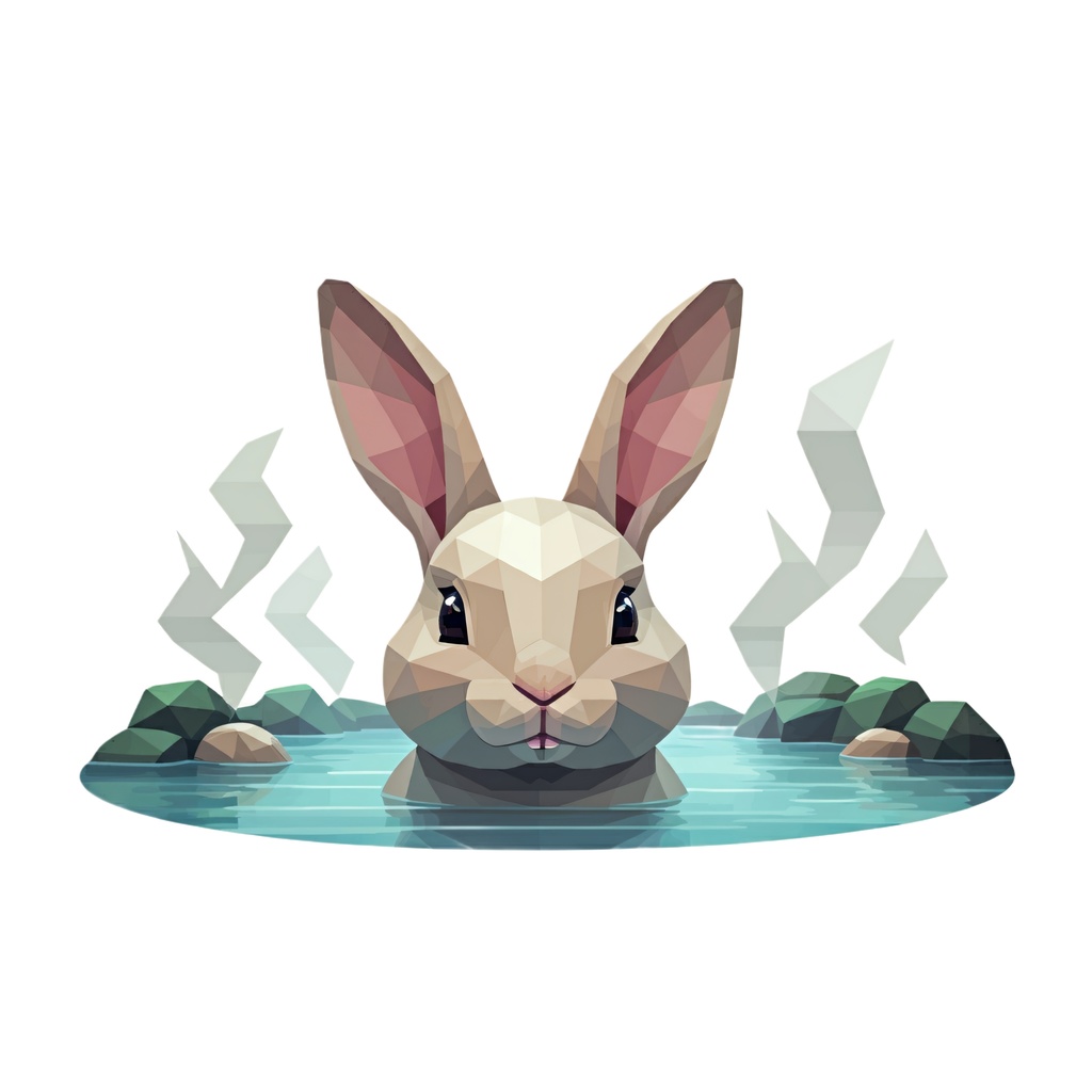 温泉動物2 イラスト(971167)