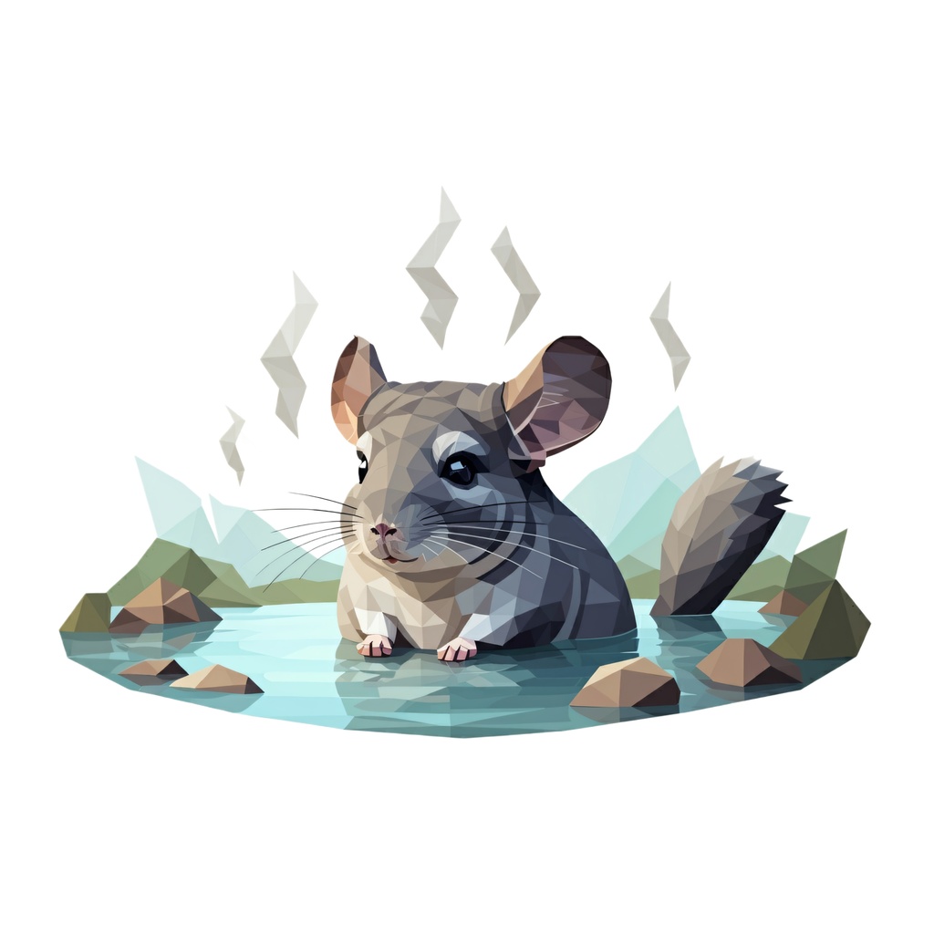 温泉動物2 イラスト(971167)