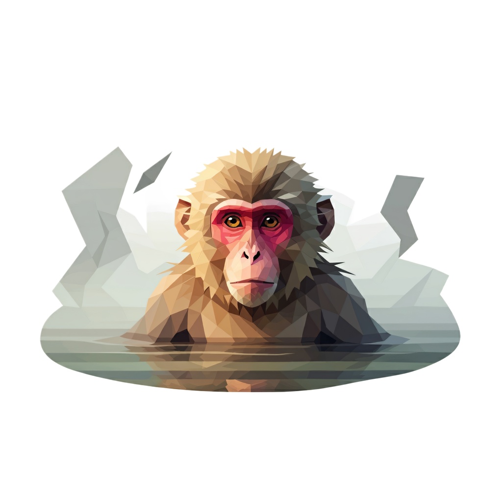 温泉動物2 イラスト(971167)