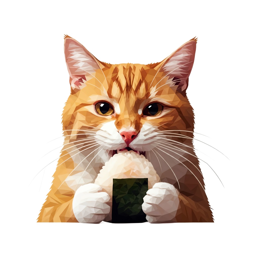 猫と食 イラスト(348484)