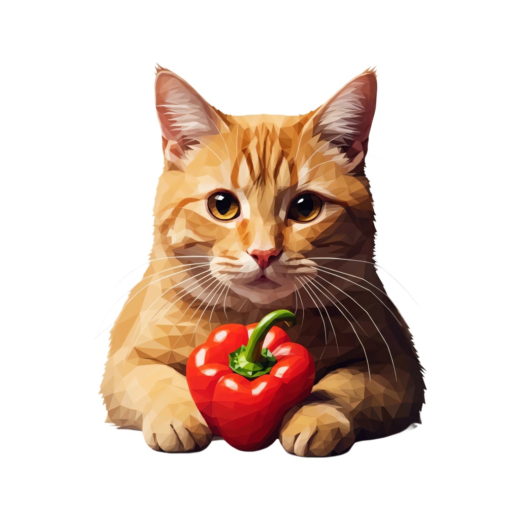 猫と食2 イラスト(978244)