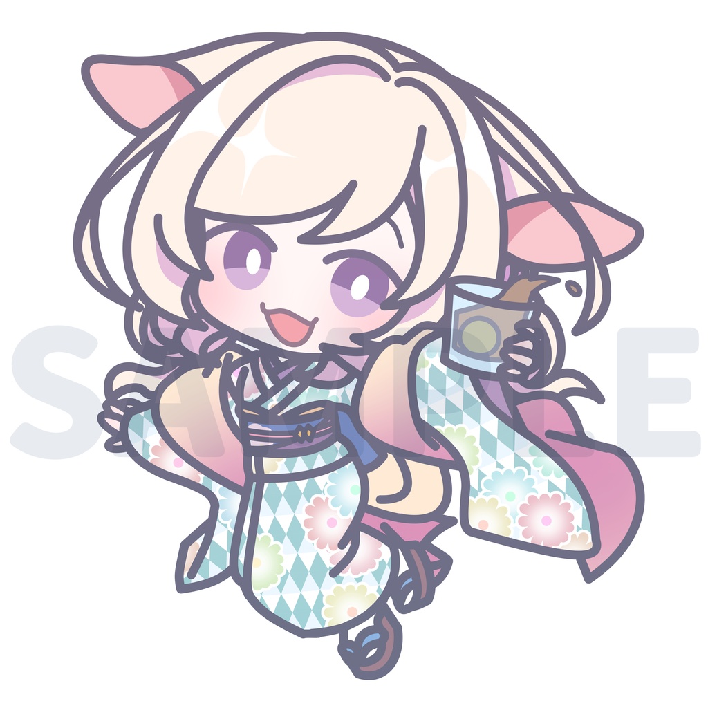 【売切御免】SDステッカー 約50×50(mm)