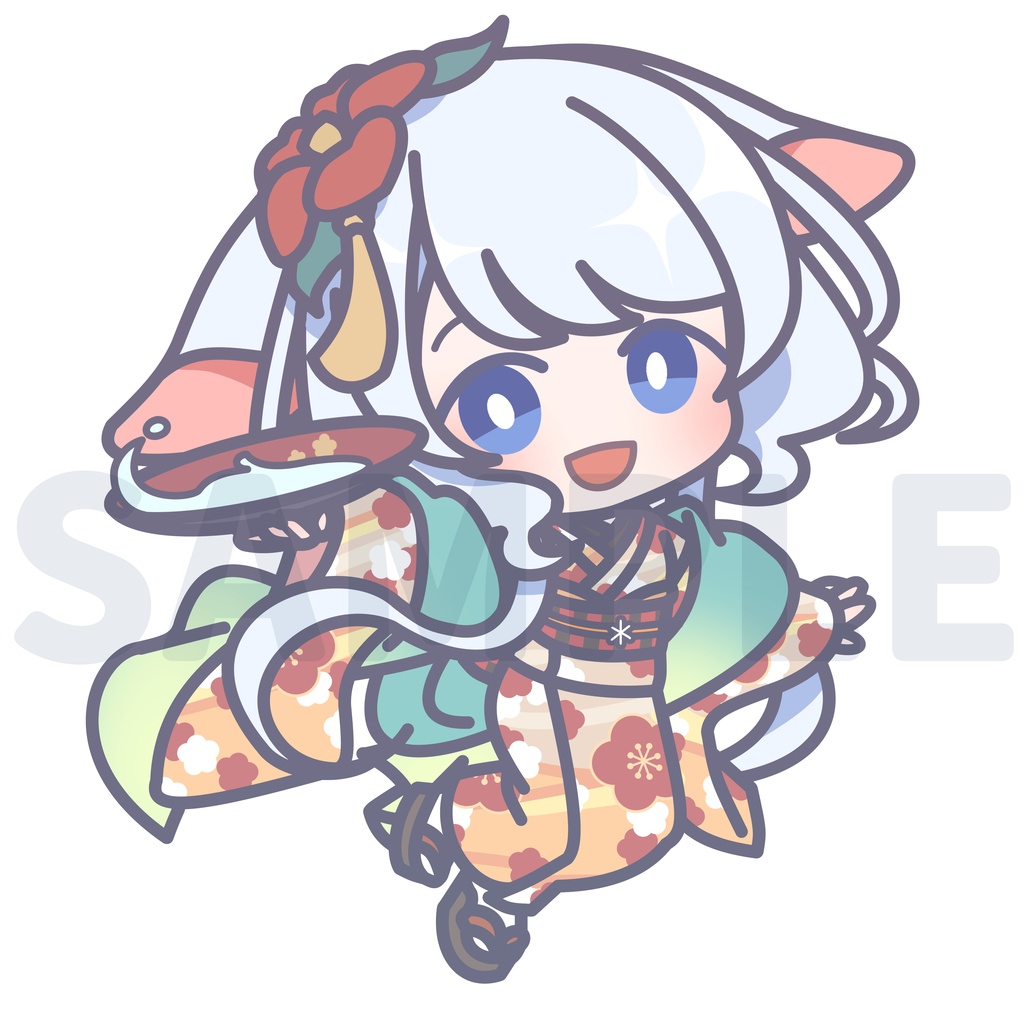 【売切御免】SDステッカー 約50×50(mm)