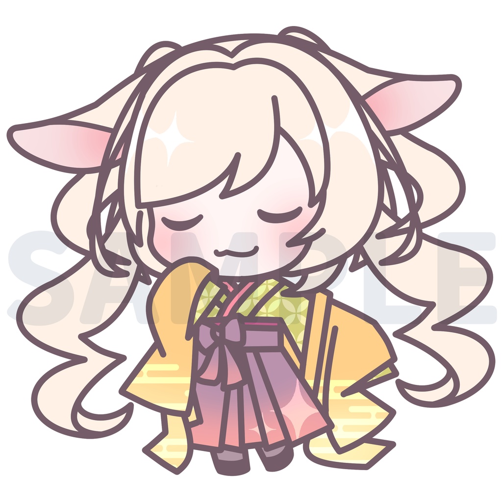 【売切御免】SDステッカー 約50×50(mm)