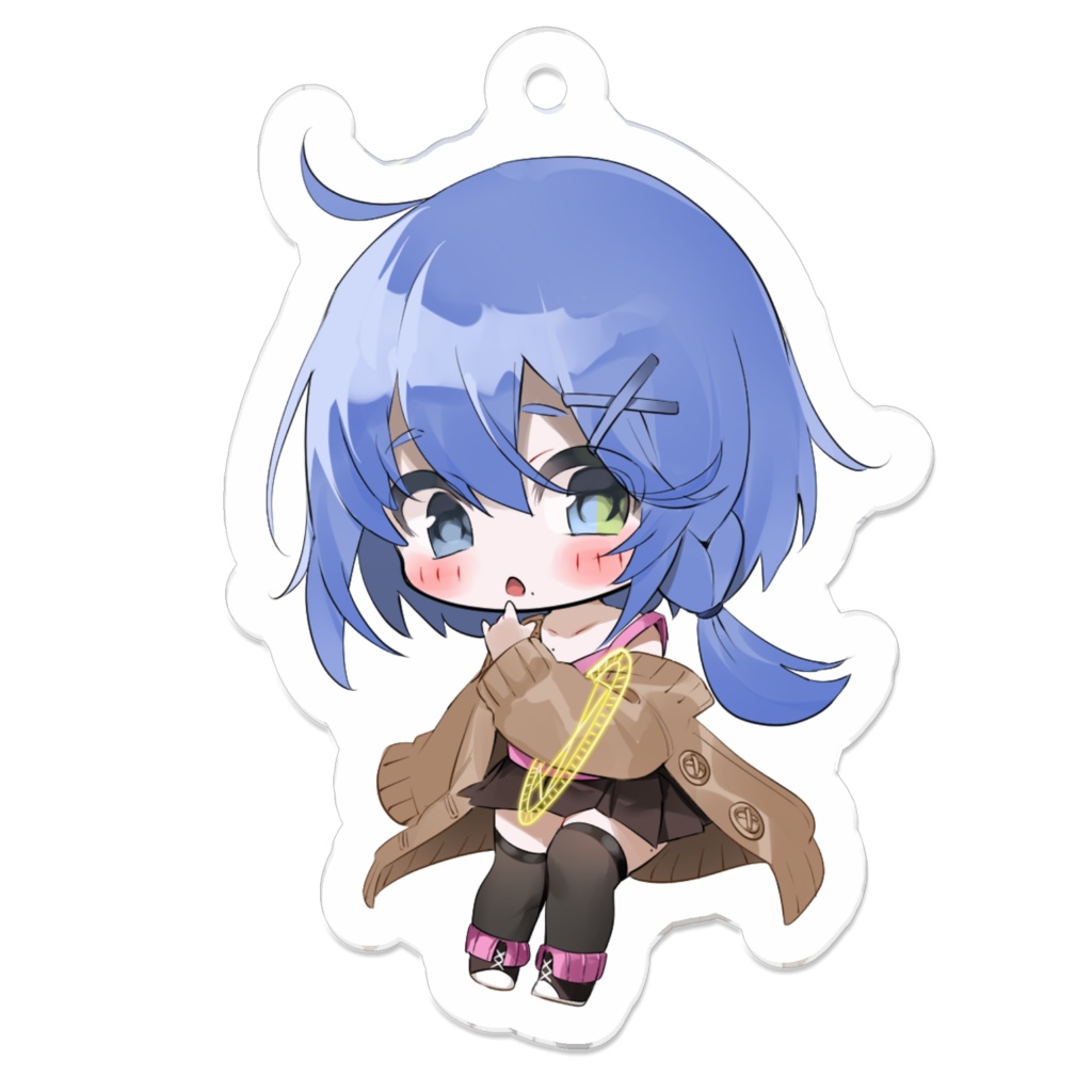 「明治らん」どこでも一緒キーホルダー