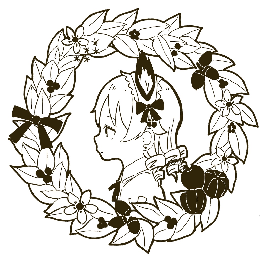 りすくぼコルクコースター