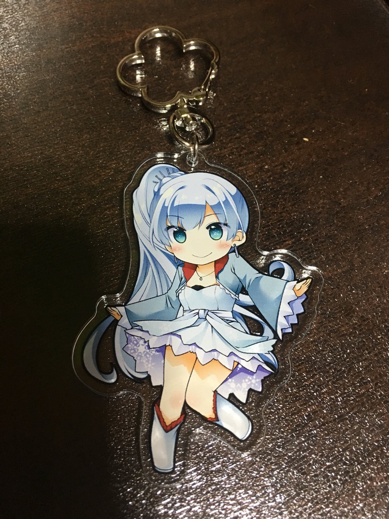 RWBY ワイス・シュニー アクリルキーホルダー