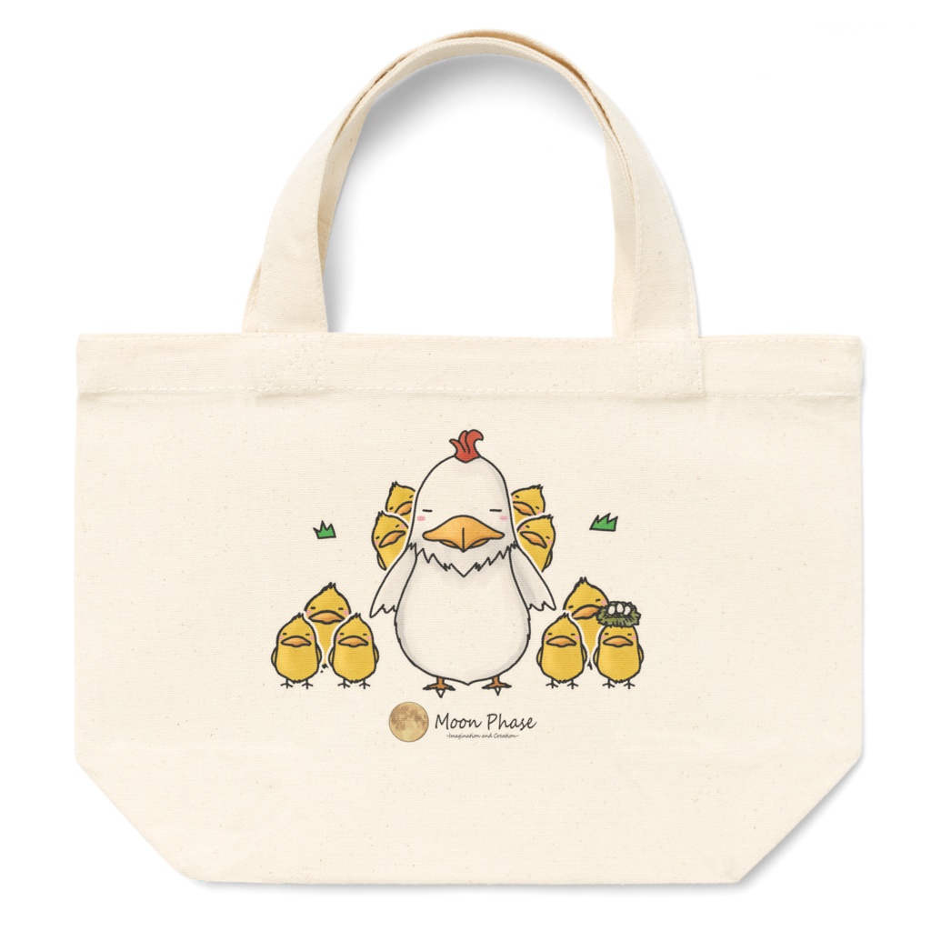 【トートバッグ】にわとりくっく