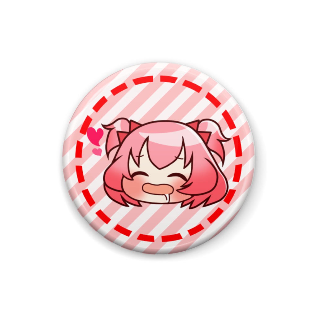 絵文字プチ缶バッジ(はーと)