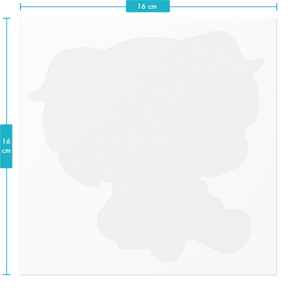 みがわりまなかステッカー