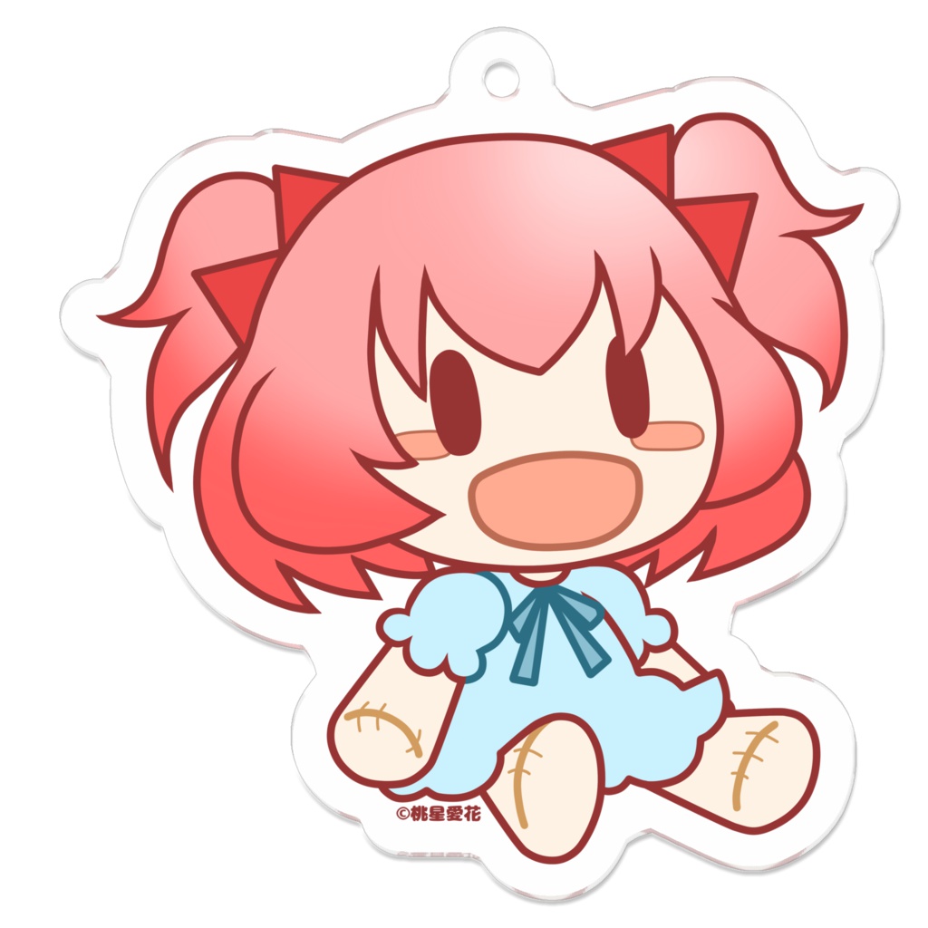 みがわりまなかアクリルキーホルダー