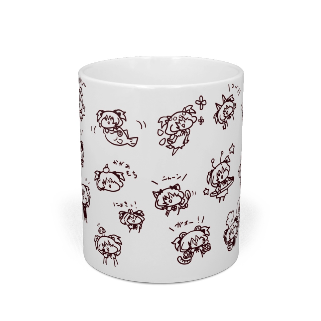 誰得?!ゆるももほしマグカップ