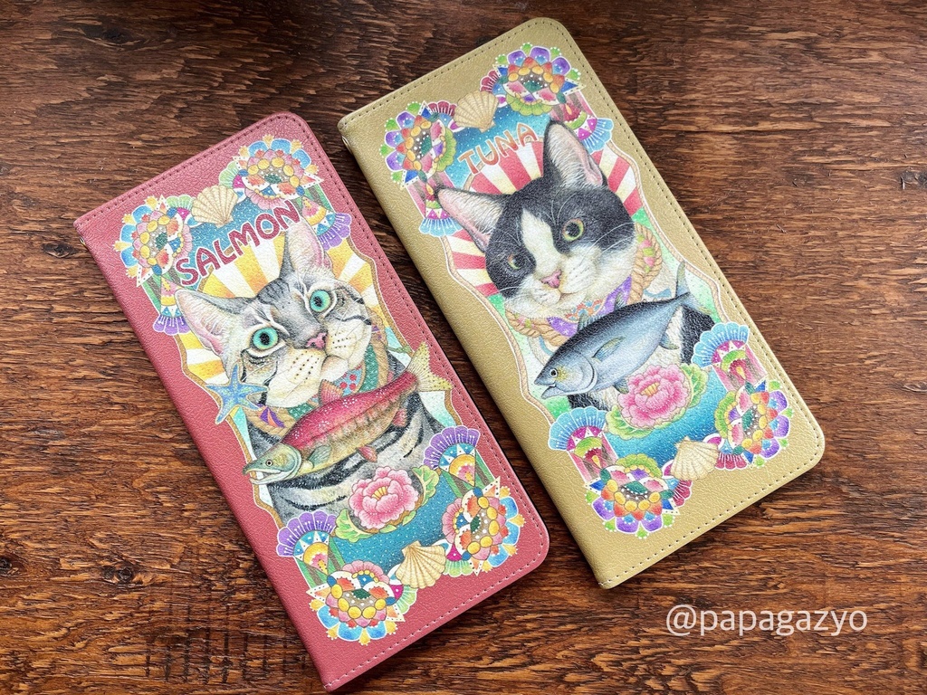 猫缶チケットホルダー
