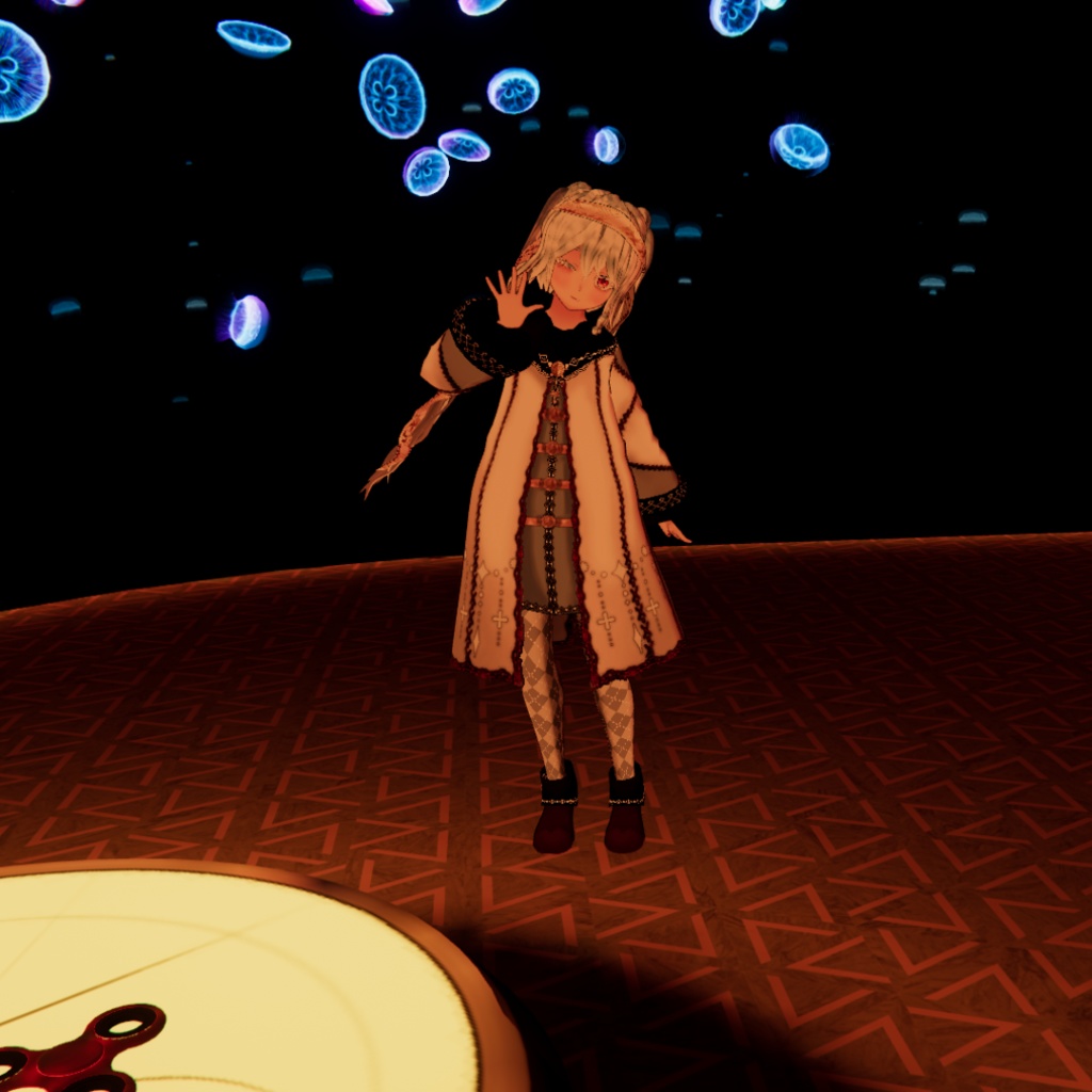 民族衣装ぽい錬金術師ぽい魔法ぽいアバター【lilToon設定済み】【衣装テクスチャ付】