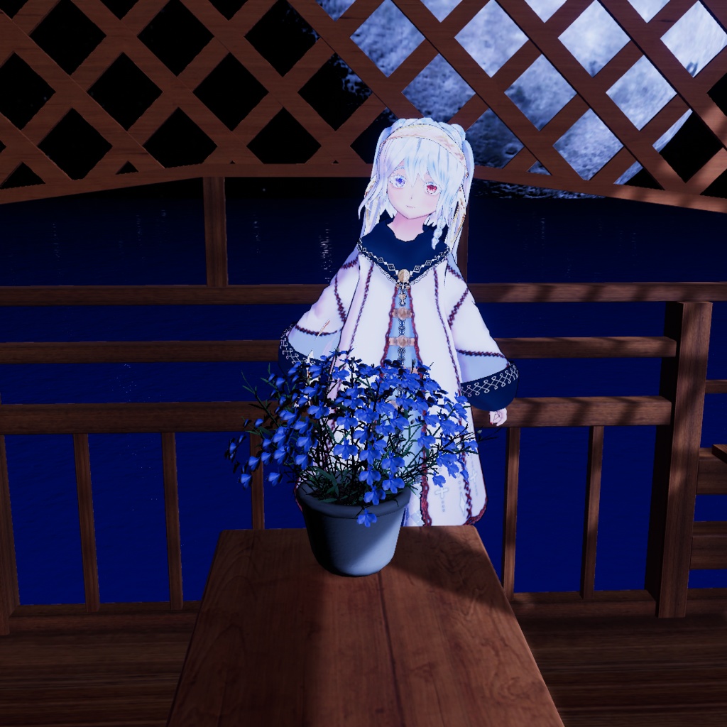 民族衣装ぽい錬金術師ぽい魔法ぽいアバター【lilToon設定済み】【衣装テクスチャ付】