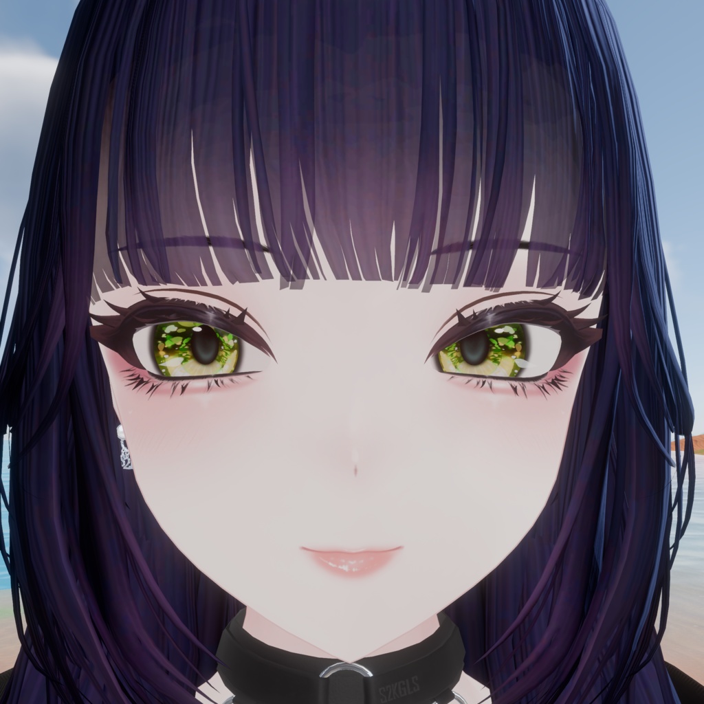 【1Color free 無料 しゅあん】発光アイテクスチャ10色 + つやリップ 10 Eye texture and Lips【Shuan】
