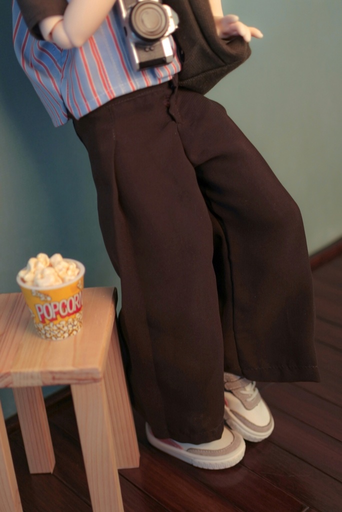 ソフトガウチョパンツ[チョコレート]
