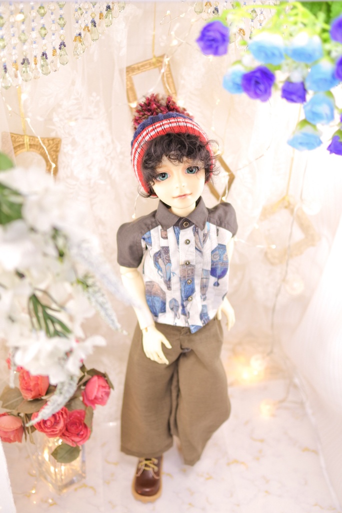 ピクニックの日のガウチョパンツ