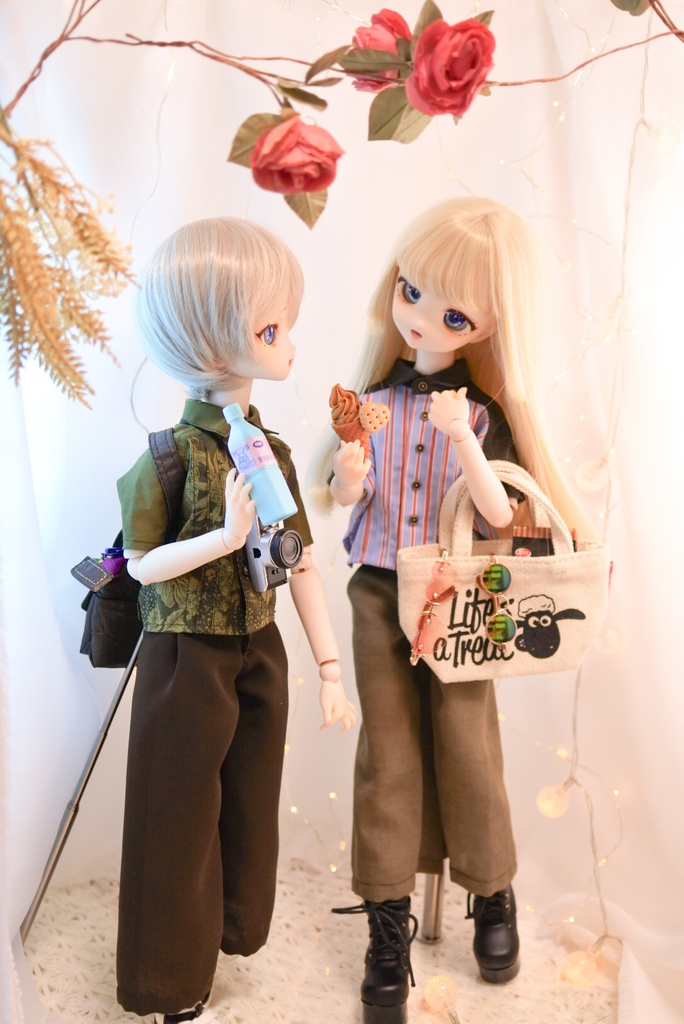 ピクニックの日のガウチョパンツ