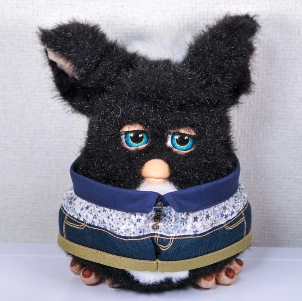 ファービー2 カジュアルデニムズボン⌑綺羅星ブルー⌑