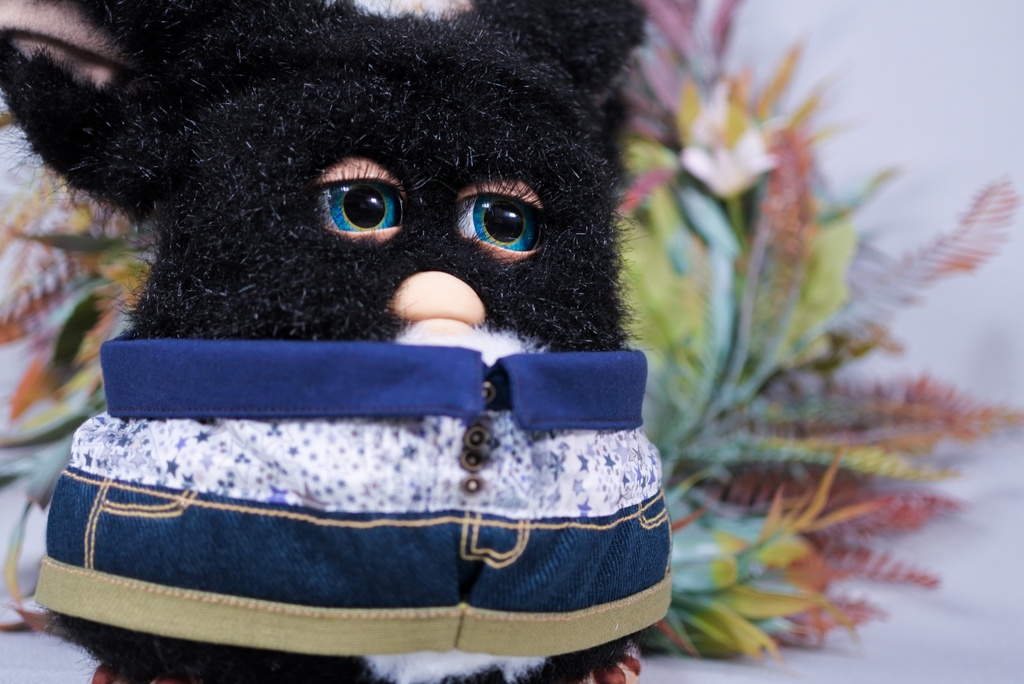 ファービー2 カジュアルデニムズボン⌑綺羅星ブルー⌑