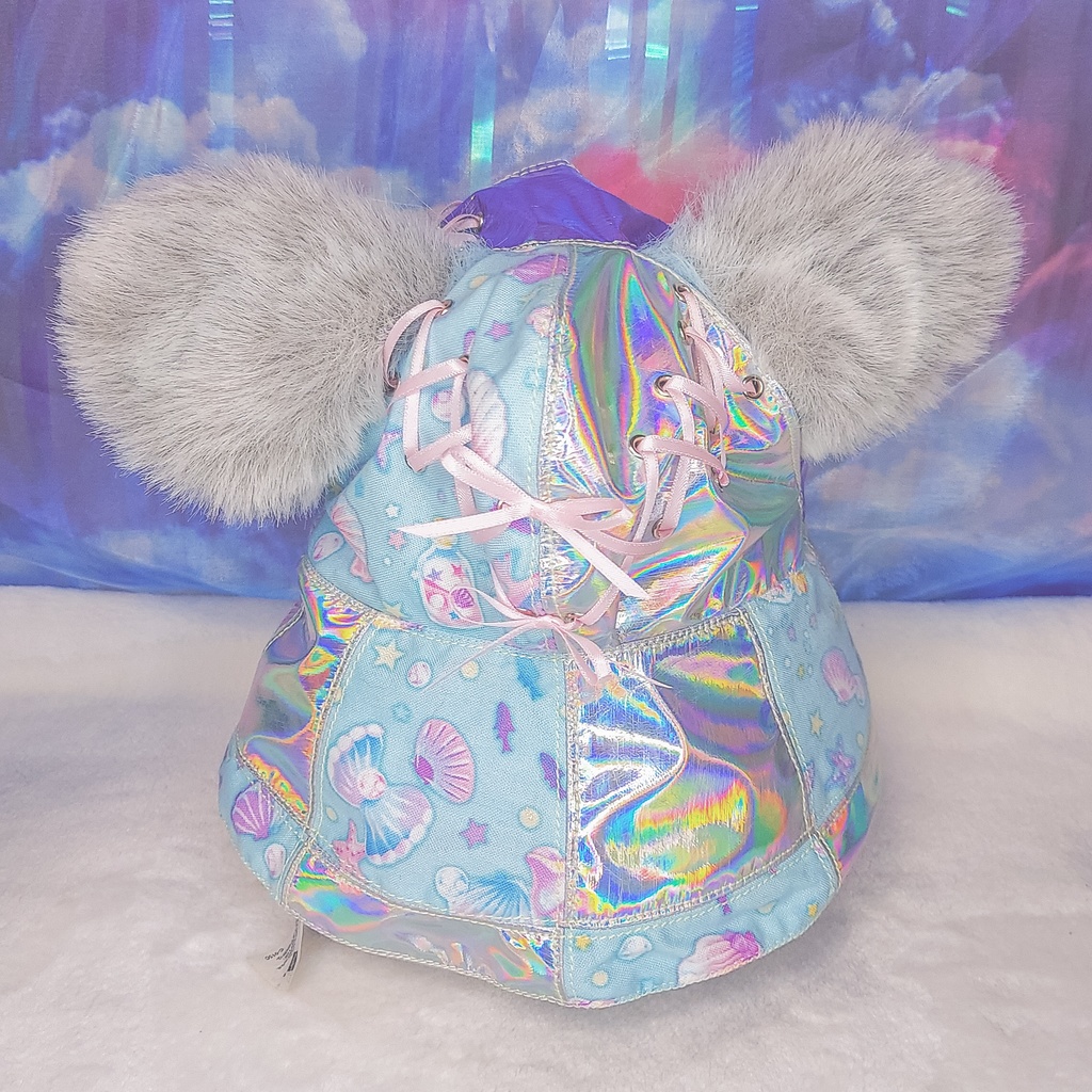 ファービー2 ホログラムの欠片パーカー⌑sea blue⌑