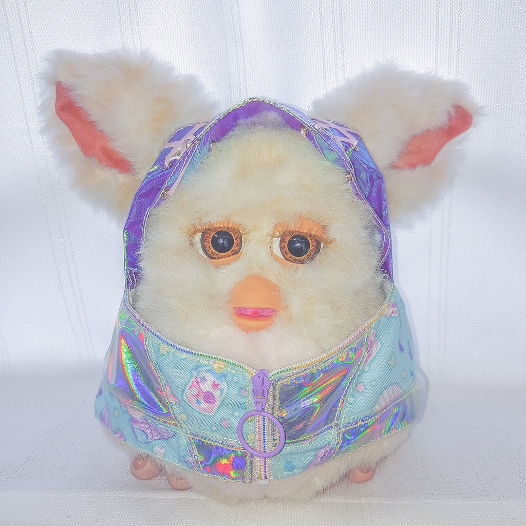 ファービー2 ホログラムの欠片パーカー⌑sea blue⌑