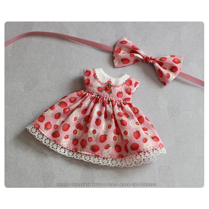 オビツ11ドレス /ストロベリーフェア・ピンク